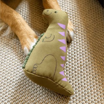 М'яка іграшка для собак Beco Pets Ігуанодон Зелений M 42148 фото