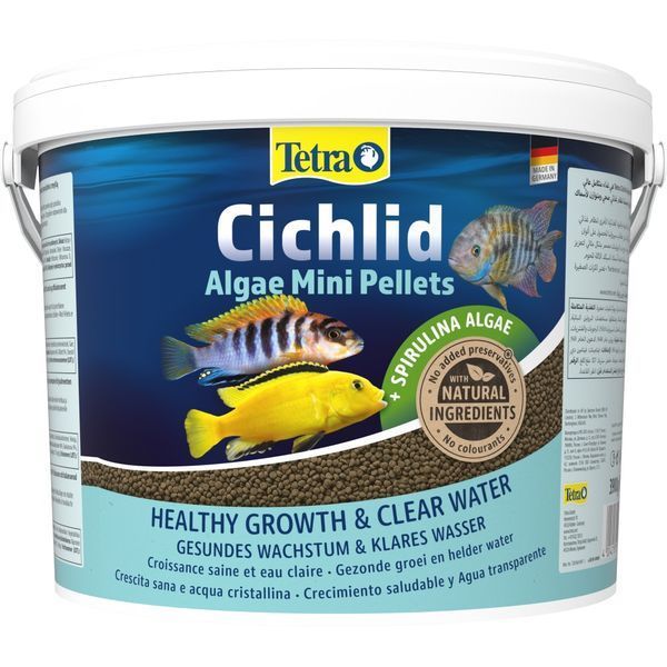 Корм Tetra Cichlid Algae Mini для акваріумних цихлід гранули 10 л/3,9 кг 1111133776 фото