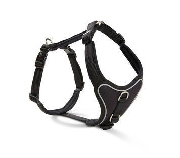Шлейка для собак пом'якшена Wolters Professional Comfort 2A 45-50 см / 25 мм Чорний 28284 фото