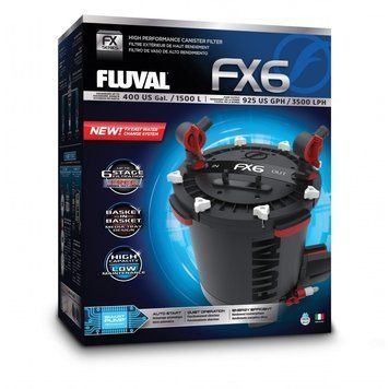 Фільтр Hagen Fluval FX6 для акваріума зовнішній пластик метал гума до 1500 л 1111135745 фото