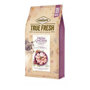 Корм сухий Carnilove True Fresh Cat Fresh Chicken для дорослих котів з куркою 1,8 кг 1111174829 фото