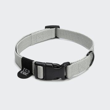Повсякденний нашийник для собак Cloud7 Rescue Basic Сріблястий XL 46098 фото