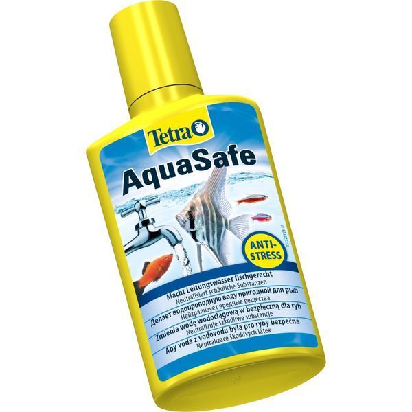 Засіб Tetra Aqua Safe для підготовки води в акваріумі 250 мл на 500 л 4135 фото