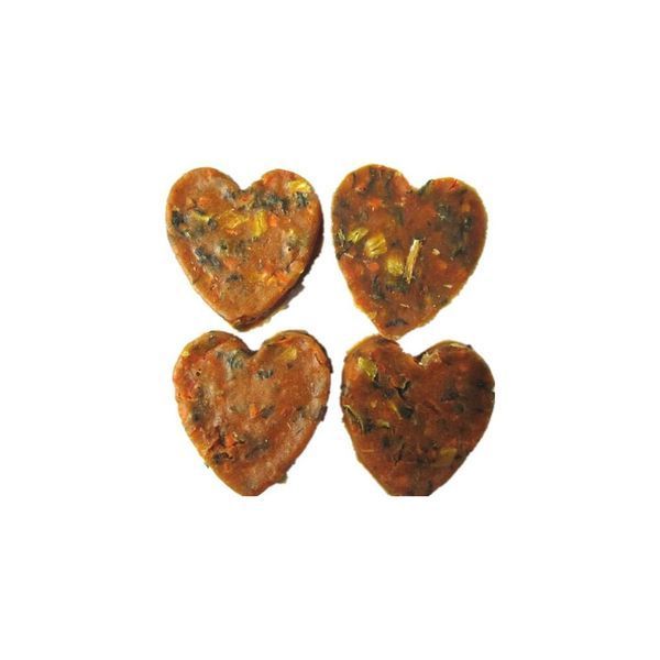 Ласощі Yalute для собак Salmon and Vegetable in Heart Shape лосось і овочі 100 г 1111170835 фото