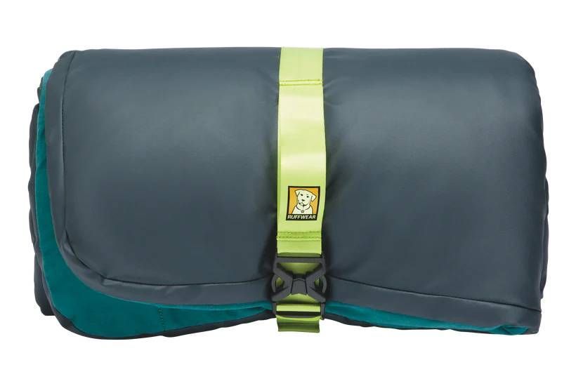 Переносне ліжечко для собак Ruffwear Mt. Bachelor Pad&trade; M 66-86 см Бірюзовий 30573 фото