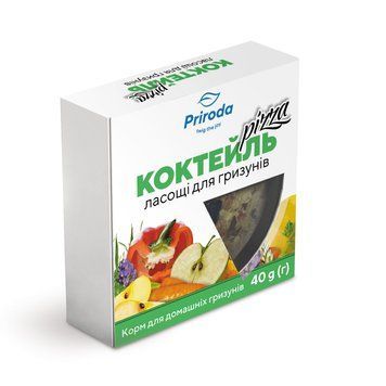 Ласощі Природа Коктейль Піца для гризунів 40 г 1111145245 фото