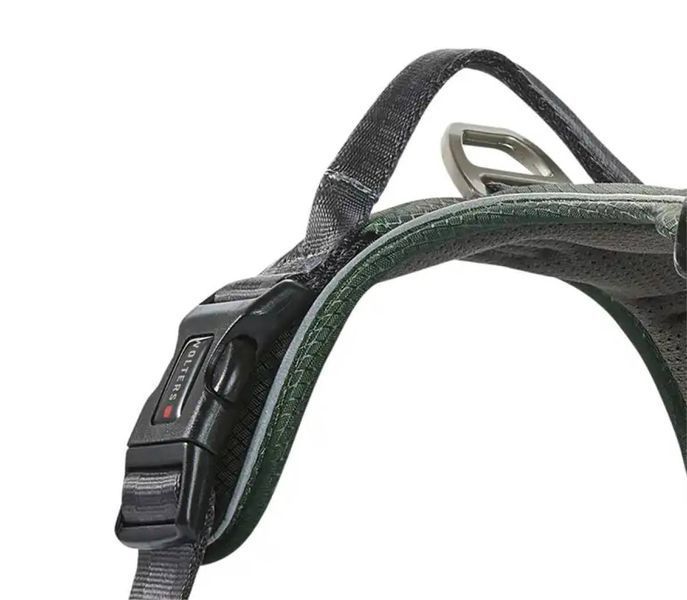 Шлейка для собак смягченная с ручкой Wolters Active Pro Comfort 3 50-57,5 см Зеленый 28164 фото