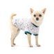 Футболка Pet Fashion Flora для собак бавовна трикотаж біла з квітковим принтом S 1111195211 фото 3