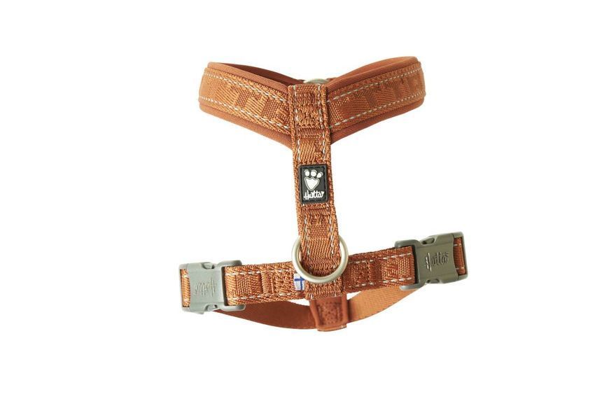 Анатомическая шлейка для собак Hurtta Casual Y-harness 90-100 Коричневый 31653 фото