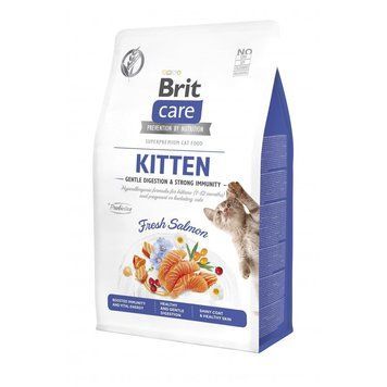 Корм сухий Brit Care Cat Grain Free Kitten Gentle Digestion Strong Immunity для кошенят для міцного імунітету з лососем 400 1111175077 фото