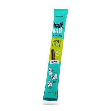 Ласощі Half&Half м&rsquo;ясна паличка з індичкою, для цуценят, 12 г 1111204357 фото