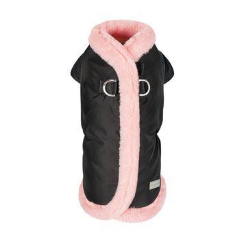 Куртка Pet Fashion Mery для собак чорний/рожевий S 1111205101 фото