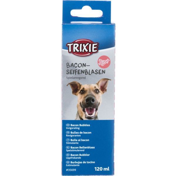 Мильні бульбашки Trixie для собак з ароматом бекону 120 мл 1111183750 фото