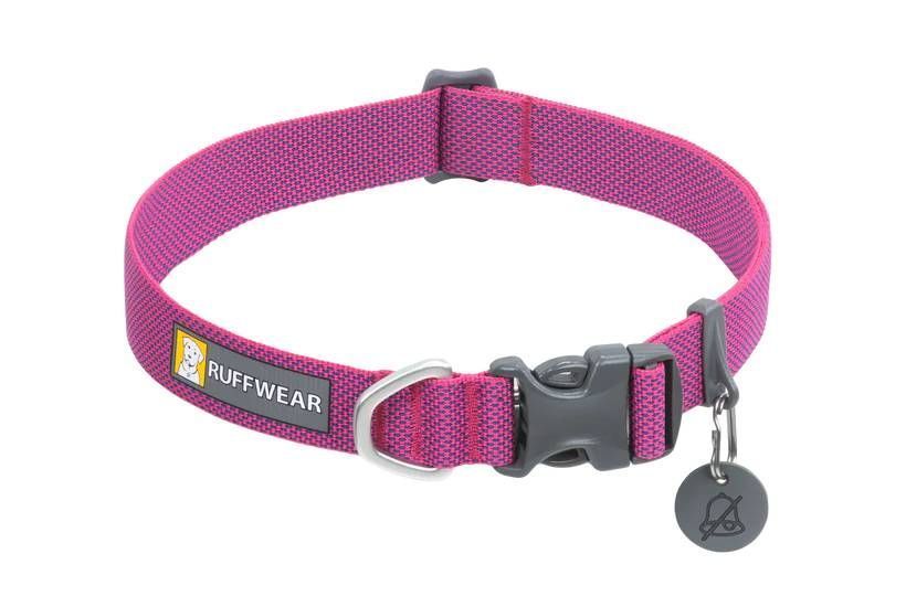 Облегченный ошейник для собак Ruffwear Hi & Light&trade; 28-36 см Малиновый 30675 фото