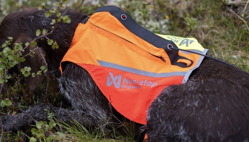 Жилет для собак Non-stop dogwear Protector vest GPS 2.0 Оранжевый S 41199 фото