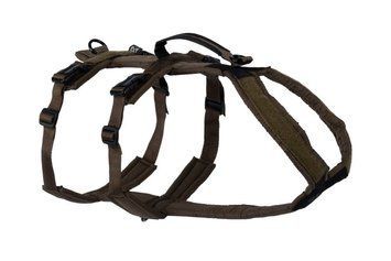 Подовжена шлейка для собак Line harness long WD Non-stop dogwear Оливковий 5 40803 фото