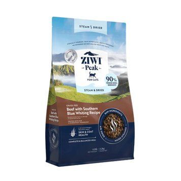 Повнораціонний сухий корм для котів Ziwi Peak Steam Dried Яловичина з путасу 2,2 кг 42161 фото