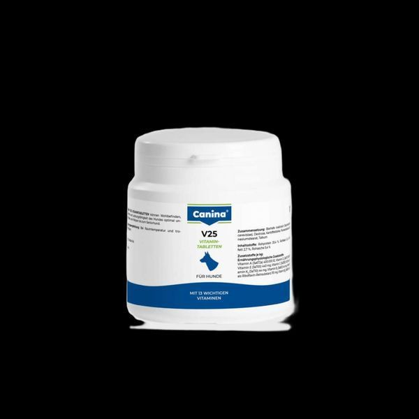 Вітамінний комплекс Canina V25 Vitamintabletten для собак 100 г 30 табл. 1111111972 фото