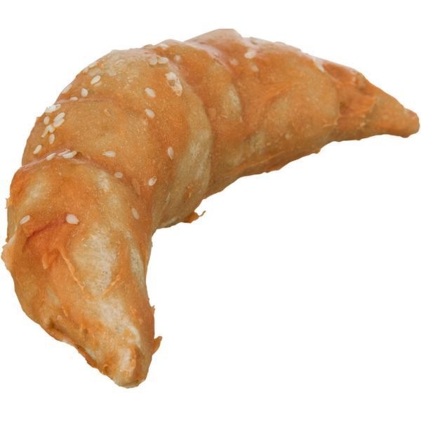 Ласощі Trixie Denta Fun Chicken Croissant bulk для собак Круасан курячий Denta Fun ваговий 11 см 80 г 5 шт/уп 1111185707 фото