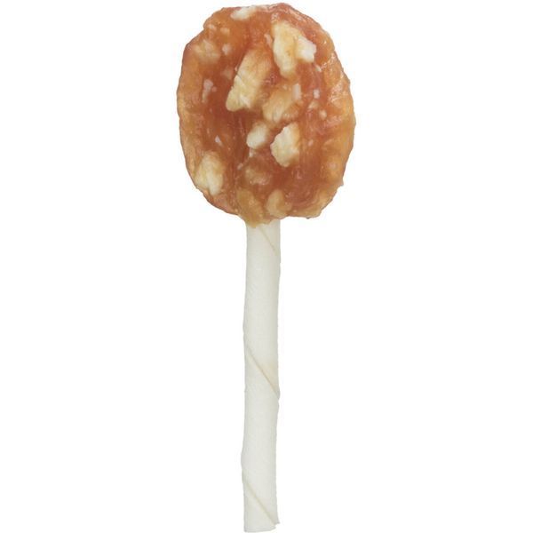 Ласощі Trixie Chicken Cheese Lolly bulk для собак Сирний льодяник з куркою брутто 10 см 20 г 1111184095 фото