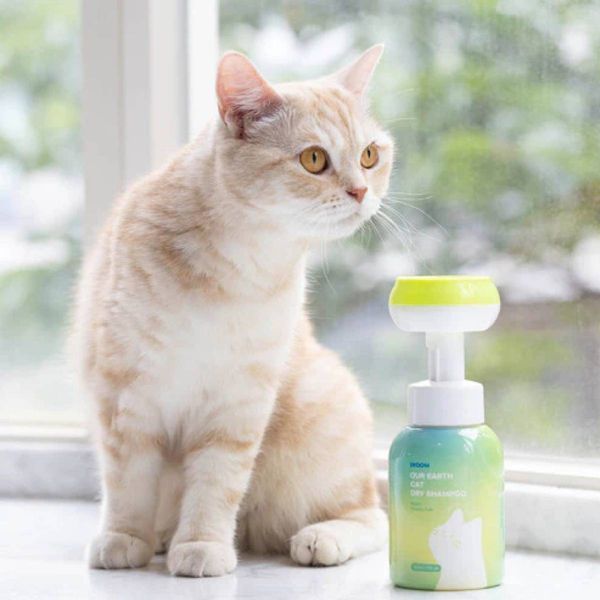 Веганський сухий шампунь для котів Inoom Cat Day Shampoo 300 мл 32756 фото