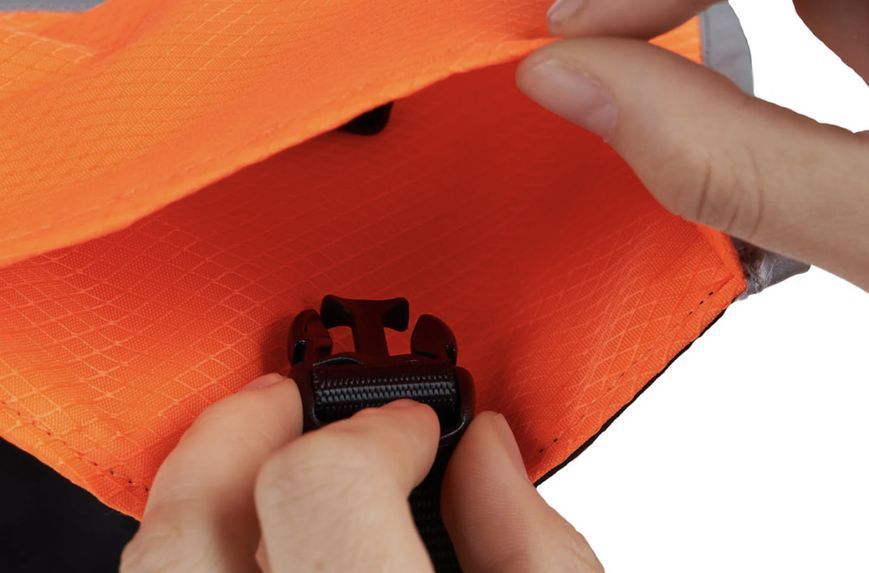 Жилет для собак Non-stop dogwear Protector vest GPS 2.0 Оранжевый M 41200 фото