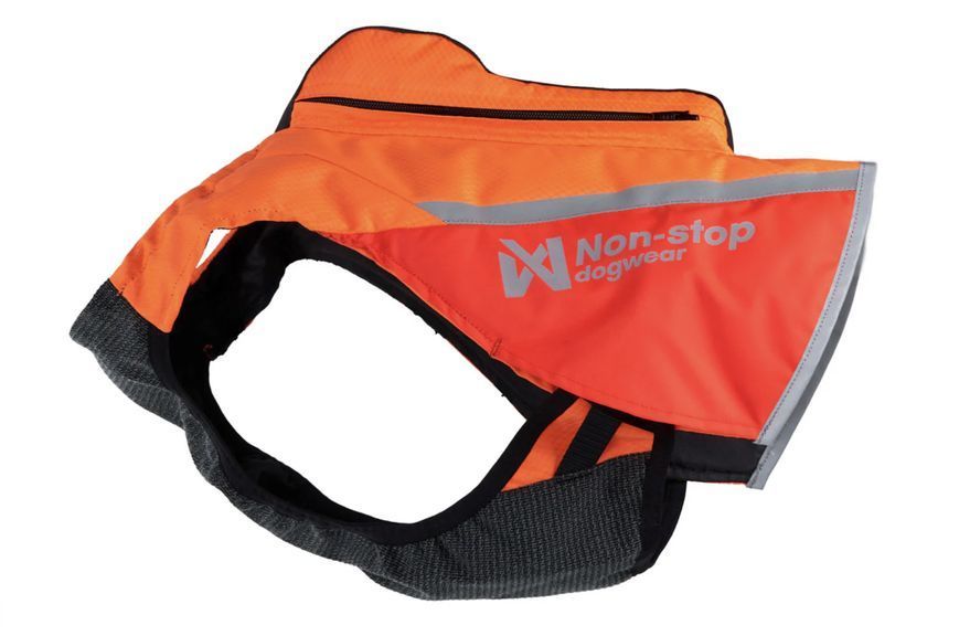 Жилет для собак Non-stop dogwear Protector vest GPS 2.0 Оранжевый M 41200 фото