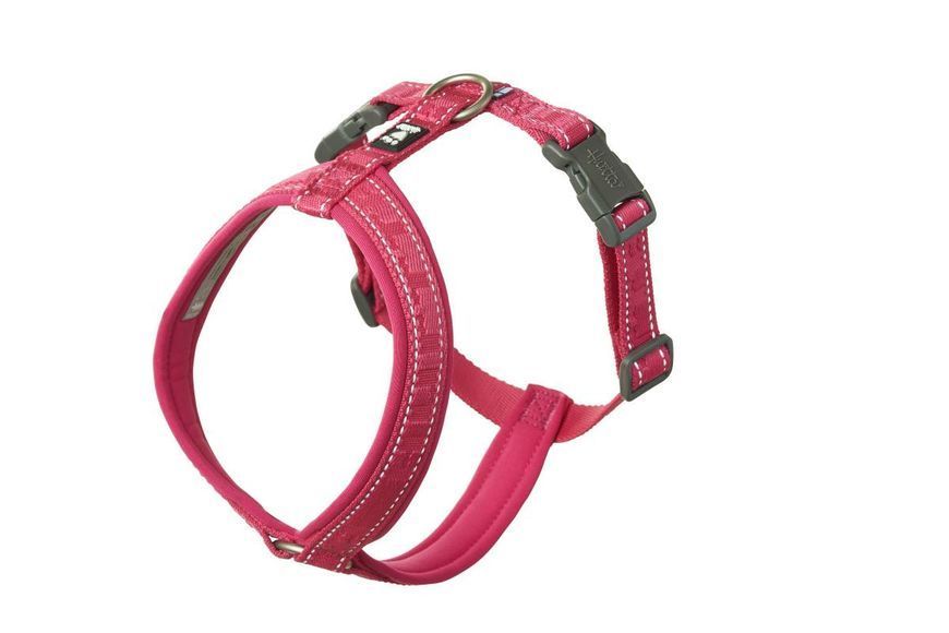Анатомічна шлейка для собак Hurtta Casual Y-harness 35-45 Рожевий 31655 фото