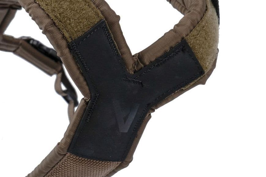 Подовжена шлейка для собак Line harness long WD Non-stop dogwear Оливковий 5 40803 фото