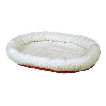 Лежак Trixie для котів Cuddly Bed двосторонній білий/червоний 47х38 см 1111116793 фото