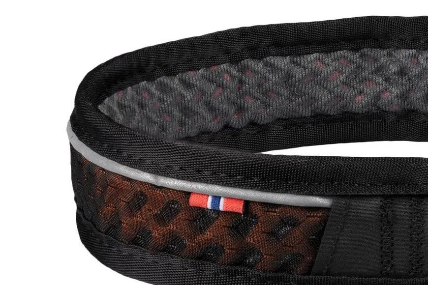 Нашийник для собак Rock collar 3.0 Non-stop dogwear Чорний/Помаранчевий L 40438 фото