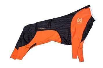 Комбінезон для собак чоловічої статі Protector snow Non-stop dogwear Чорний/Помаранчевий XS 40866 фото