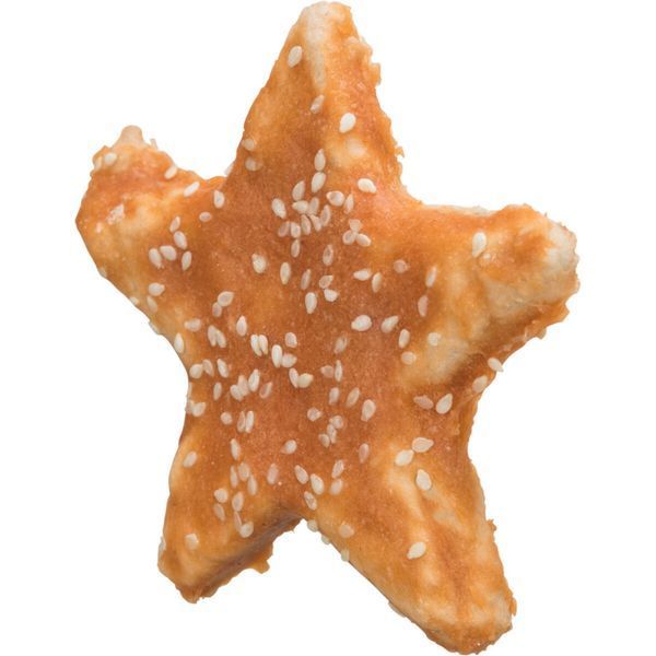 Ласощі Trixie Denta Fun Chicken Star bulk для собак Denta Fun Куряча зірочка д 9 см 30 г 30 шт/уп 1111185709 фото