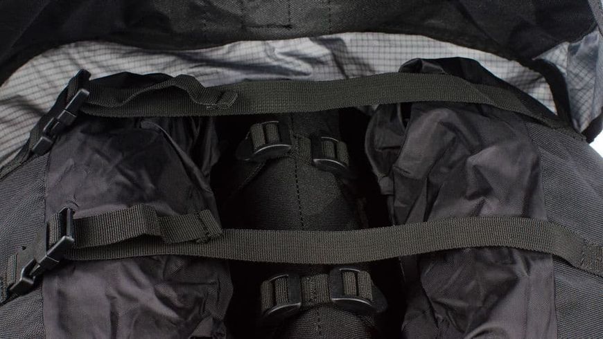 Рюкзак для собак Amundsen pack Non-stop dogwear Чорний/Сірий XL 40489 фото