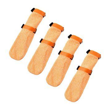 Высокие носки для собак Protector light socks high Non-stop dogwear Оранжевый М 4 Шт. 40340 фото