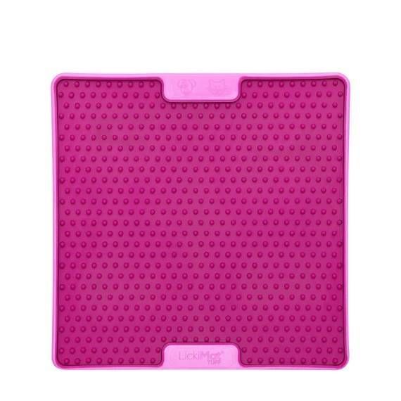 Лизательный коврик антистресс для собак LickiMat Soother PRO Tuff Pink, тверда основа 27750 фото