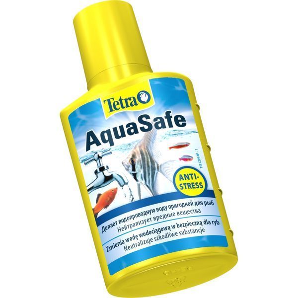 Засіб Tetra Aqua Safe для підготовки води в акваріумі 50 мл на 100 л 1111123360 фото