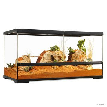 Тераріум ExoTerra для екзотичних тварин Pro Terrarium скляний 90x45x45 см 1111215543 фото