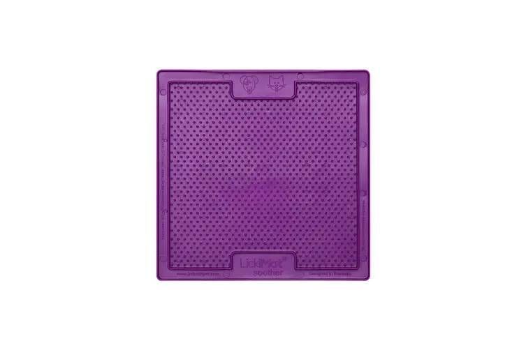 Лизательный коврик антистресс для котов LickiMat Soother Purple Cat, мягкая основа 27781 фото