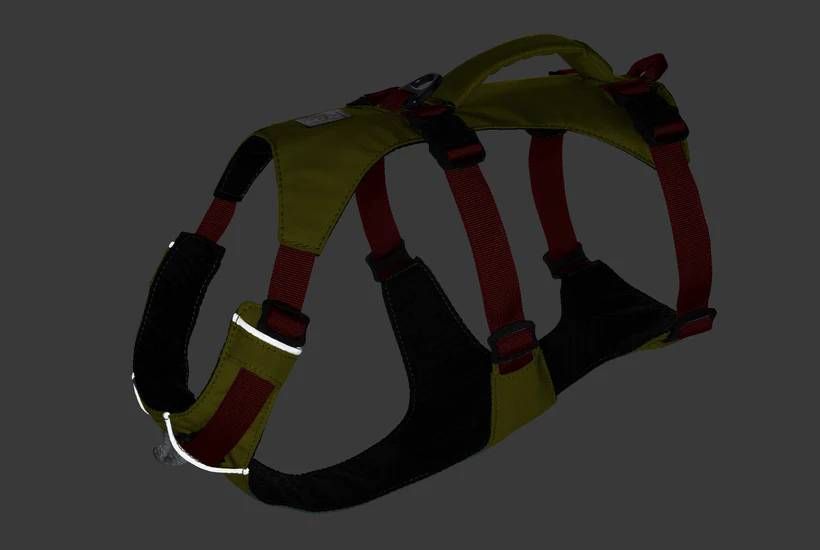 Легкая шлейка для собак Ruffwear Flagline&trade; M 69-81 см Желтый 30759 фото
