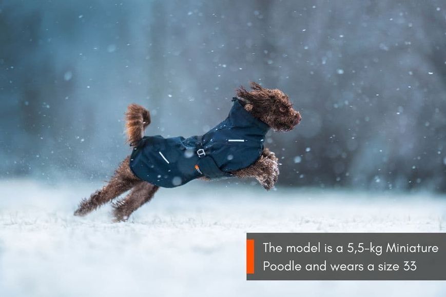 Вовняна куртка для собак Glacier wool jacket 2.0 Non-stop dogwear Темно-Синій 45 41018 фото
