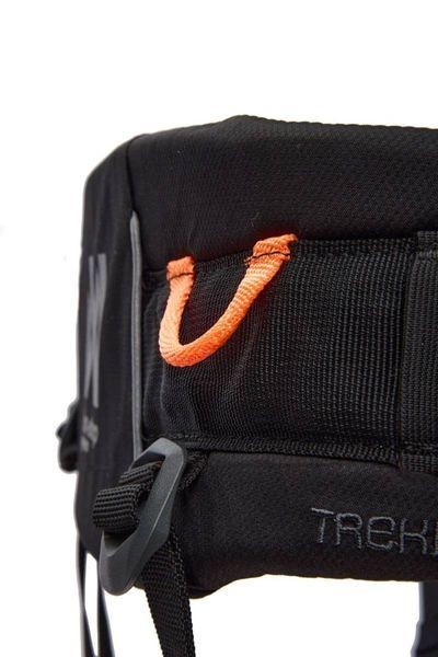 Пояс для прив'язі собак Trekking belt 2.0 Non-stop dogwear Чорний/Сірий M 40289 фото
