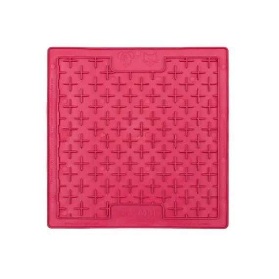 Лизальний килимок антистрес для котів LickiMat Buddy Pink Cat, м'яка основа 27790 фото