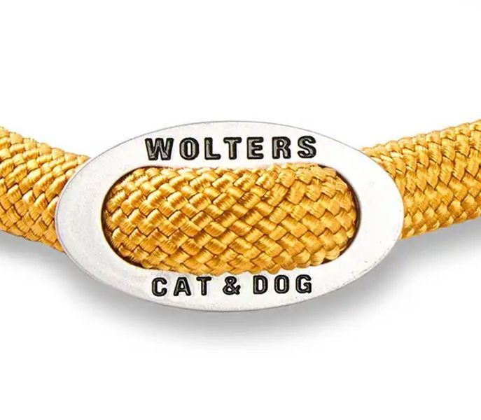 Нашийник канат для собак Wolters K2-Rope Programme 30 см / 9 мм Жовтий 28299 фото