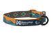 Ошейник для собак Trail quest collar RP signature edition Non-stop dogwear Бирюзовый/Дуб M 40475 фото 1
