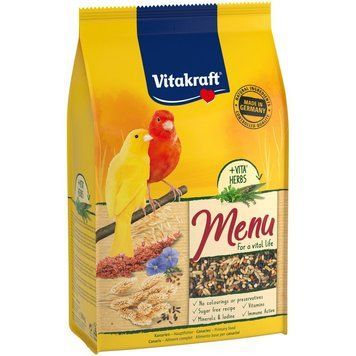 Корм Vitakraft Premium Menu для декоративних папуг для канарок 500 г 13263 фото