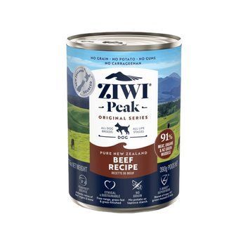 Повнораціонний вологий корм для собак Ziwi Peak Original Series Яловичина 390 г 42167 фото
