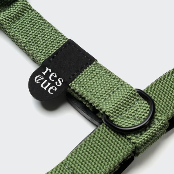 Повседневная шлейка для собак Cloud7 Rescue Basic Harness Зеленый S 46107 фото