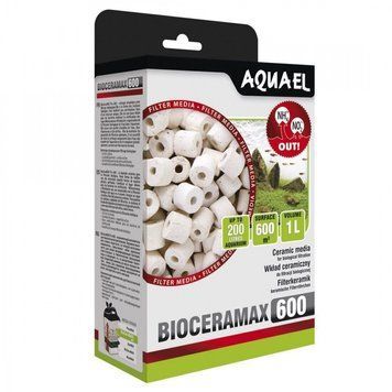 Вкладиш Aquael для фільтра BioCeraMax 600 керамічні кільця 1 л 1111123698 фото