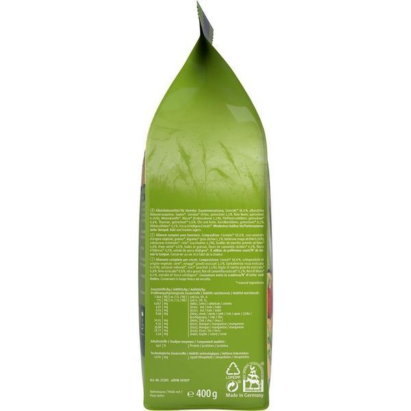 Корм Vitakraft Premium Menu Vital для хом_яків 400 г 1111111811 фото